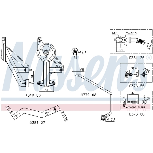 9300908 - Monteringsats, Turbo 