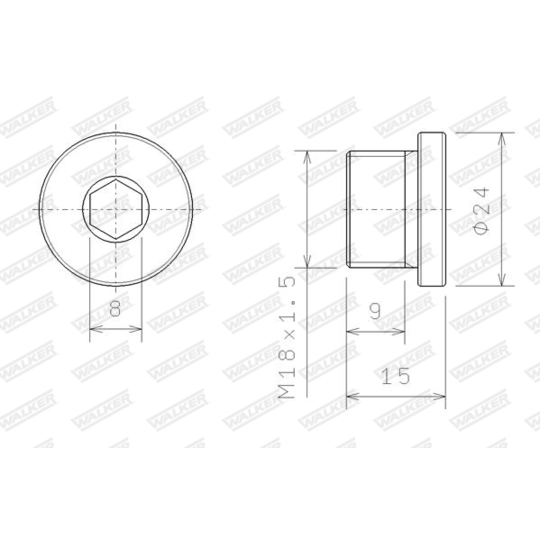 83294 - Bolt, exhaust system 