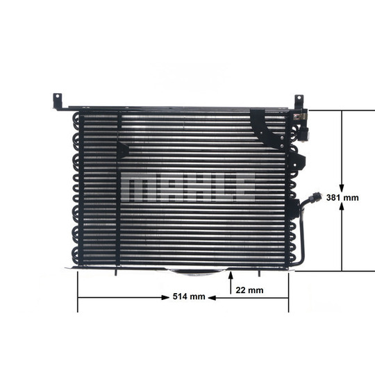 AC 149 000S - Condenser, air conditioning 