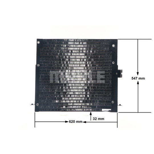 AC 203 000S - Condenser, air conditioning 