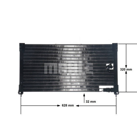 AC 178 000S - Condenser, air conditioning 