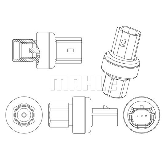 ASE 12 000P - Pressure Switch, air conditioning 