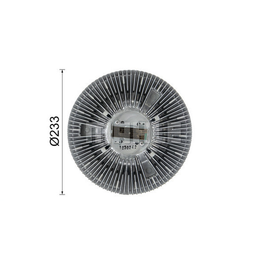 CFC 9 000P - Clutch, radiator fan 