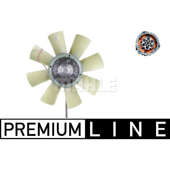 CFF 426 000P - Tuuletin, moottorin jäähdytys 