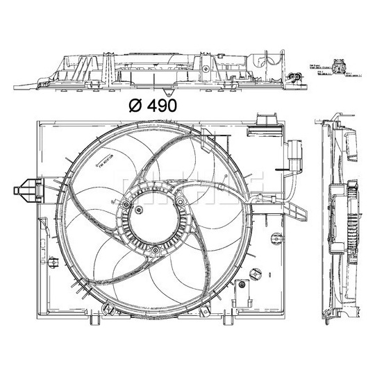 CFF 190 000P - Ventilaator,mootorijahutus 