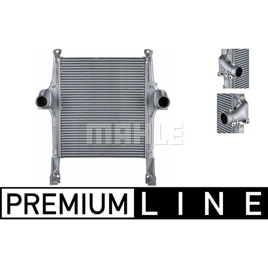 CI 115 000P - Intercooler, charger 