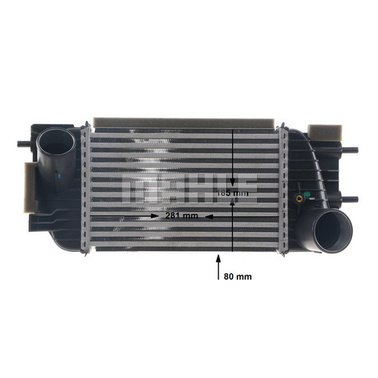 CI 216 000P - Intercooler, charger 