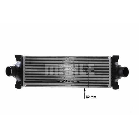CI 391 000S - Intercooler, charger 