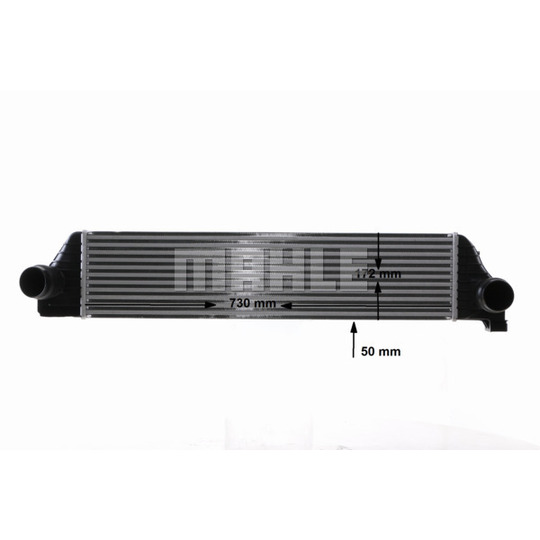 CI 386 000S - Intercooler, charger 