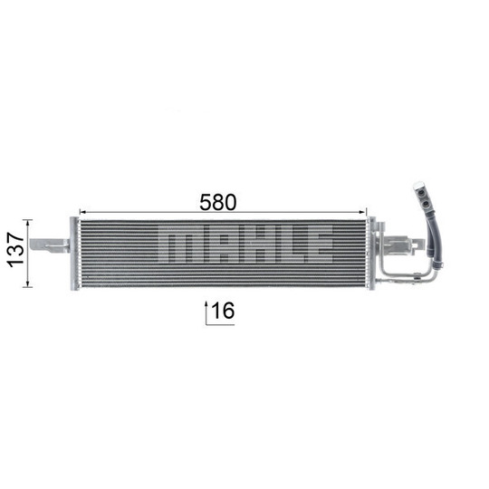 CLC 290 000P - Oil Cooler, automatic transmission 