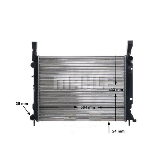 CR 1154 000S - Radiator, engine cooling 