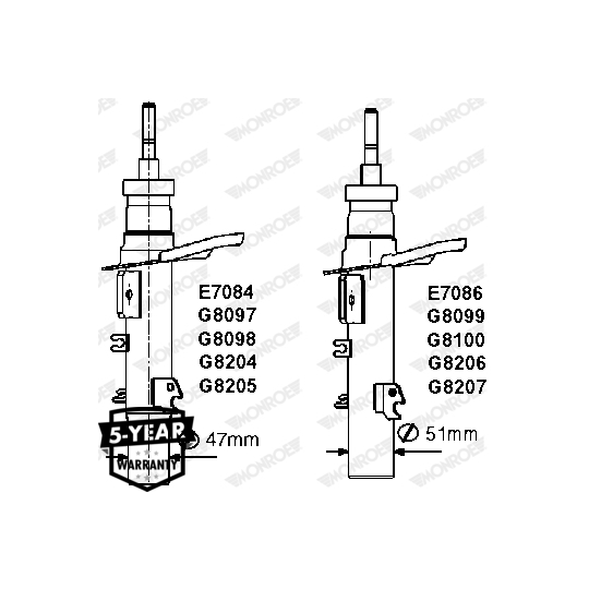 G8097 - Shock Absorber 