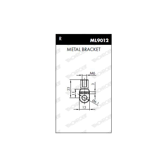 ML5629 - Gas Spring, foldaway table 