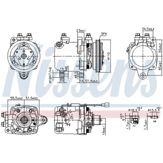 89163 - Kompressor, kliimaseade 