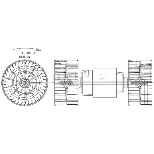 AB 152 000P - Interior Blower 