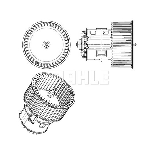 AB 183 000P - Interior Blower 