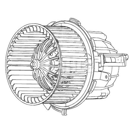 AB 115 000P - Interior Blower 