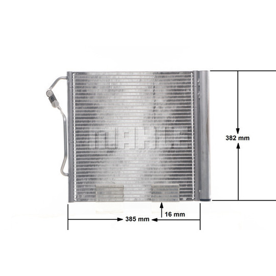AC 451 000S - Condenser, air conditioning 
