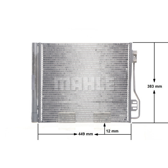 AC 488 000S - Condenser, air conditioning 