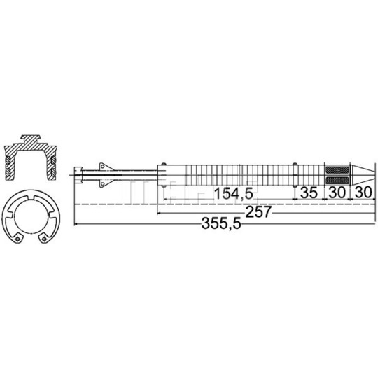 AD 183 000P - Dryer, air conditioning 