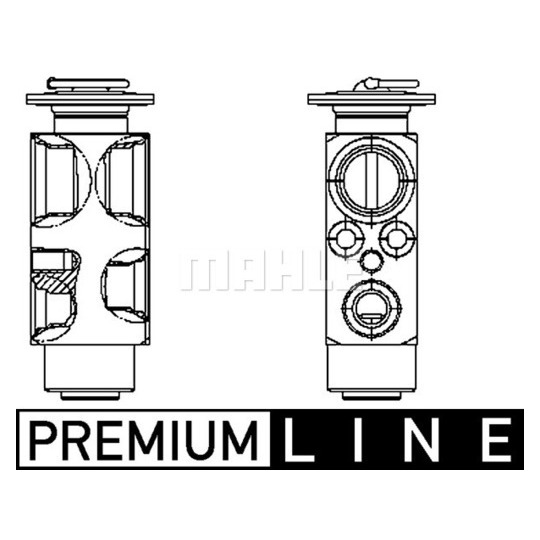 AVE 132 000P - Expansionsventil, klimatanläggning 