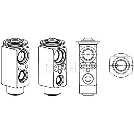 AVE 68 000P - Expansion Valve, air conditioning 