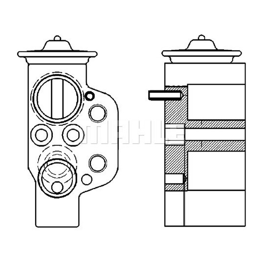 AVE 115 000P - Expansion Valve, air conditioning 
