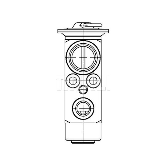 AVE 23 000P - Expansion Valve, air conditioning 