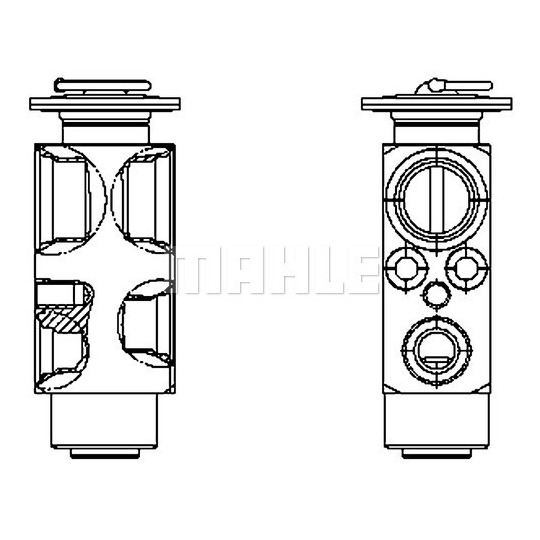 AVE 132 000P - Expansionsventil, klimatanläggning 