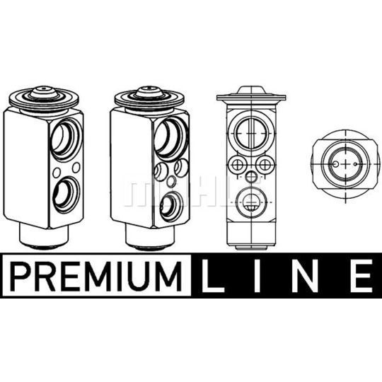 AVE 68 000P - Expansionsventil, klimatanläggning 