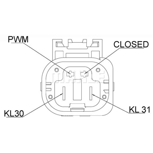 CFF 403 000P - Fan, radiator 