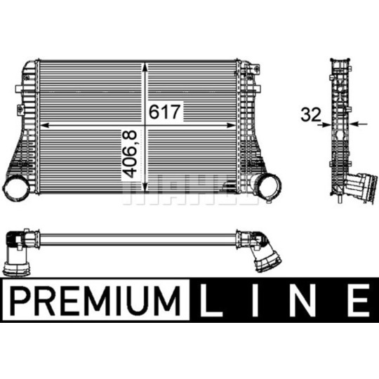 CI 161 000P - Välijäähdytin 