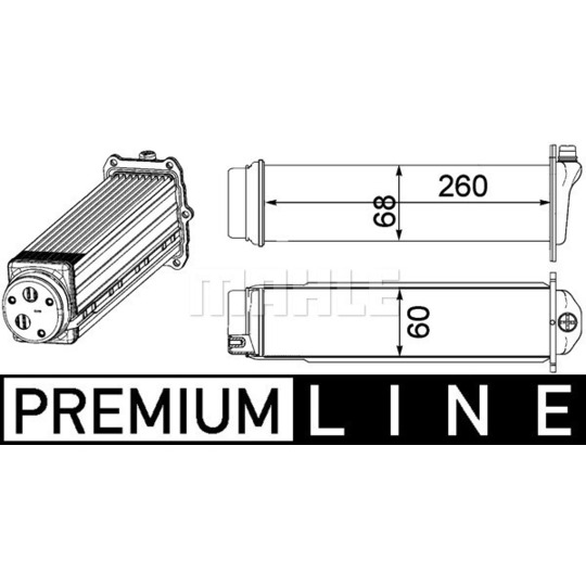 CI 481 000P - Kompressoriõhu radiaator 