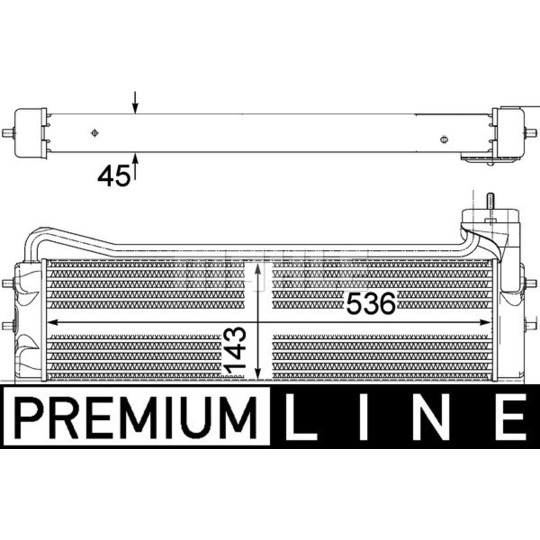 CLC 110 000P - Oil Cooler, engine oil 