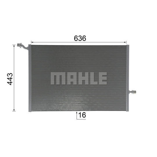 CIR 25 000P - Low Temperature Cooler, intercooler 