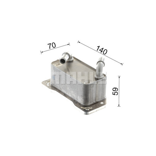 CLC 322 000P - Oil Cooler, engine oil 