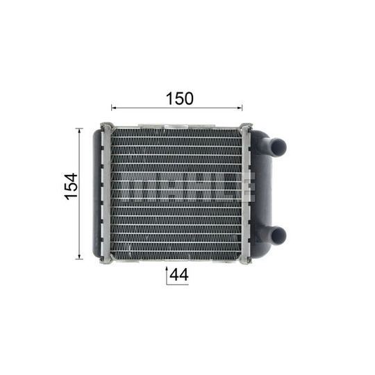 CR 1399 000P - Radiator, engine cooling 