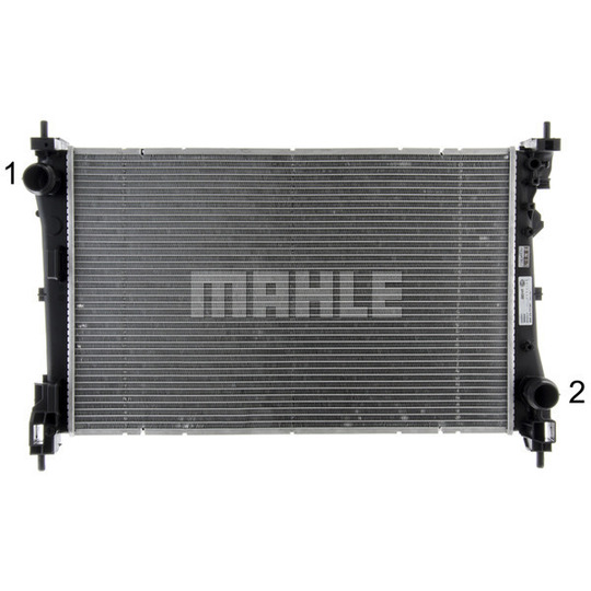 CR 1588 000P - Radiator, engine cooling 