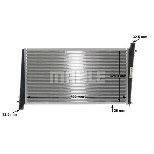 CR 1541 000S - Radiator, engine cooling 