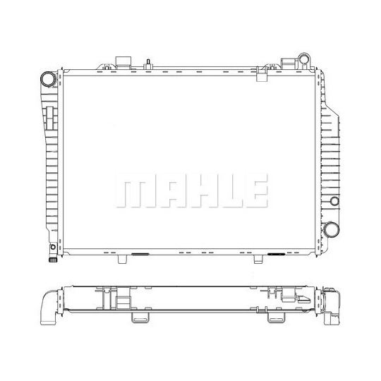 CR 249 000S - Radiaator,mootorijahutus 