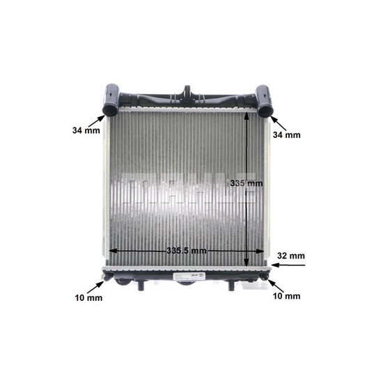 CR 339 000S - Radiator, engine cooling 