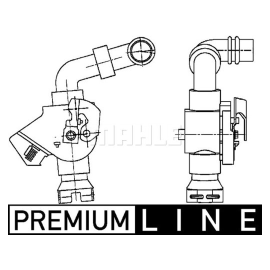 CV 2 000P - Control Valve, coolant 