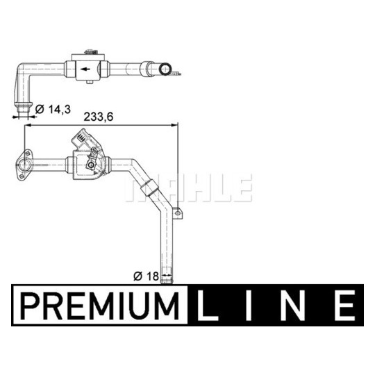 CV 9 000P - Control Valve, coolant 