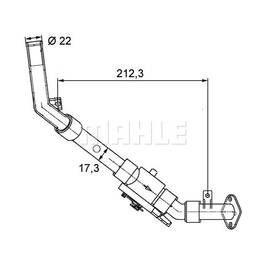 CV 4 000P - Control Valve, coolant 