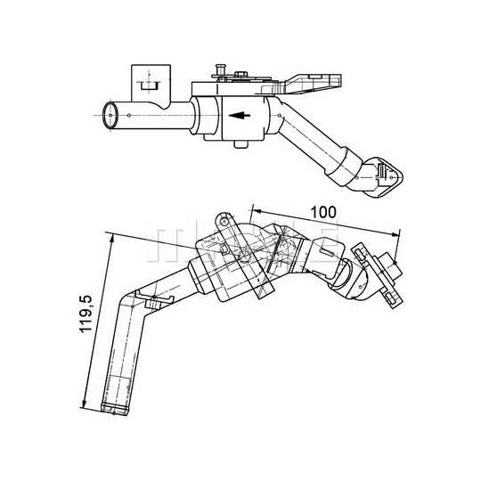 CV 8 000P - Jäähdytysnesteen säätöventtiili 