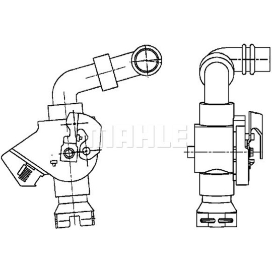 CV 2 000P - Control Valve, coolant 