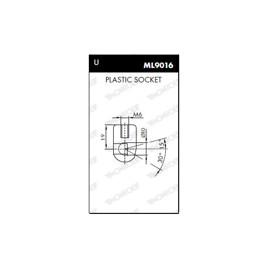 ML5131 - Gas Spring, boot-/cargo area 