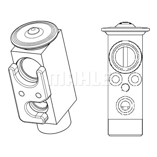 AVE 72 000P - Expansion Valve, air conditioning 