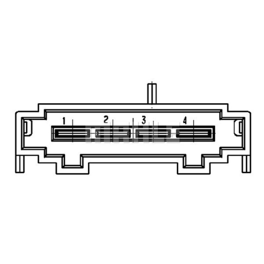 ABR 53 000P - Regulator, passenger compartment fan 