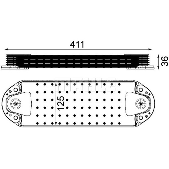 CLC 214 000P - Õliradiaator,mootoriõli 